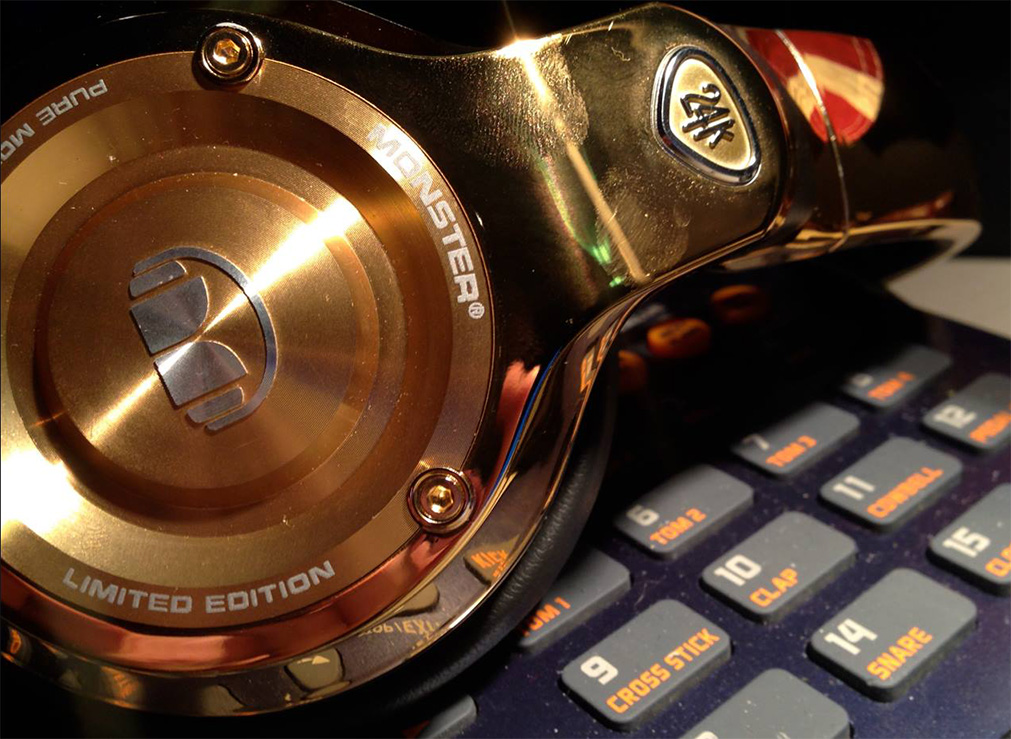 Monster 24k Headphones